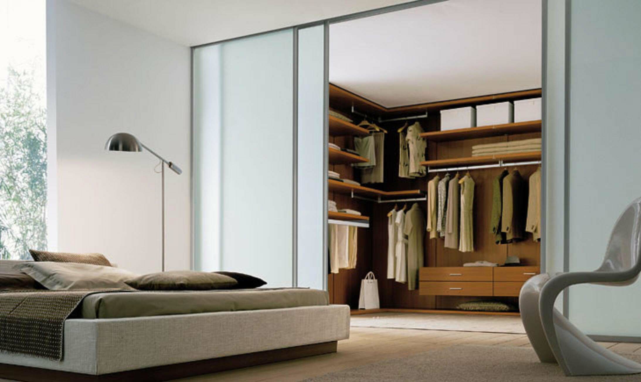 Дизайн гардеробной комнаты в квартире 4