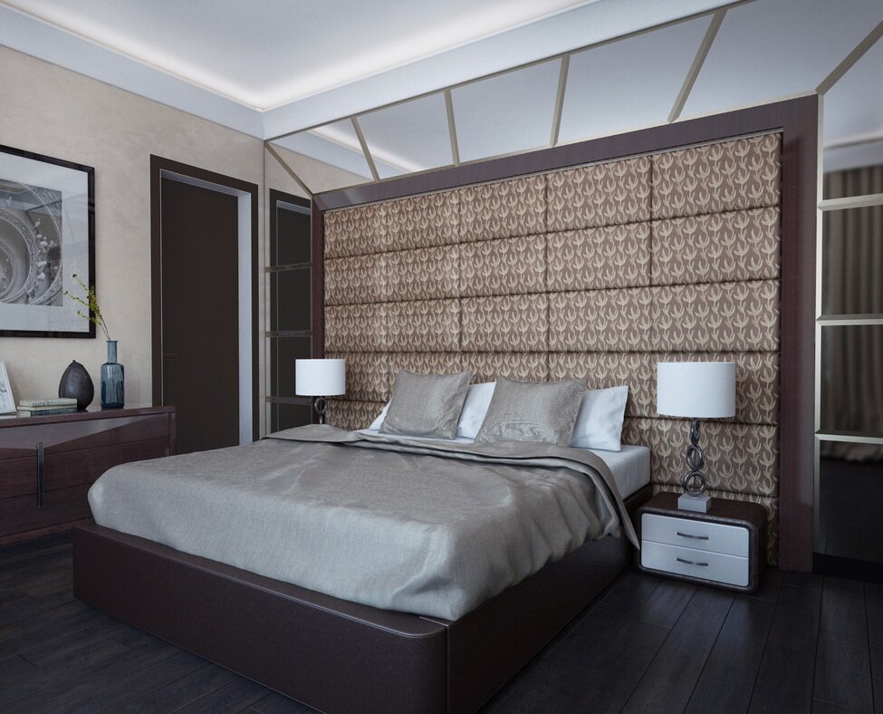 Разработаем для Вас эксклюзивный дизайн вашей спальни. Современные классические спальни больших размеров. Принимаем заявки по  Портфолио и цены на нашем сайте.