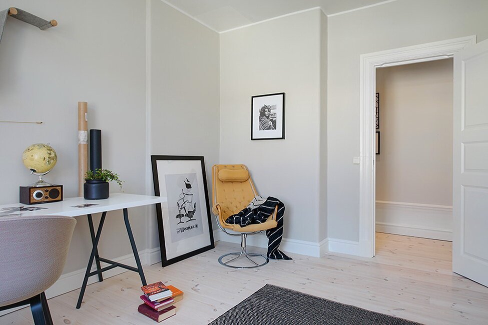 Alpina Design представляет серию фото выполненного проекта интерьера квартиры в ЖК «Весна».